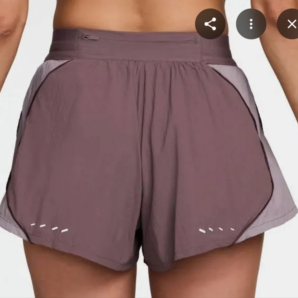 Nike Women's Swift Repel High-waisted Brief Lined Running Shorts sz LRG - Picture 7 of 16